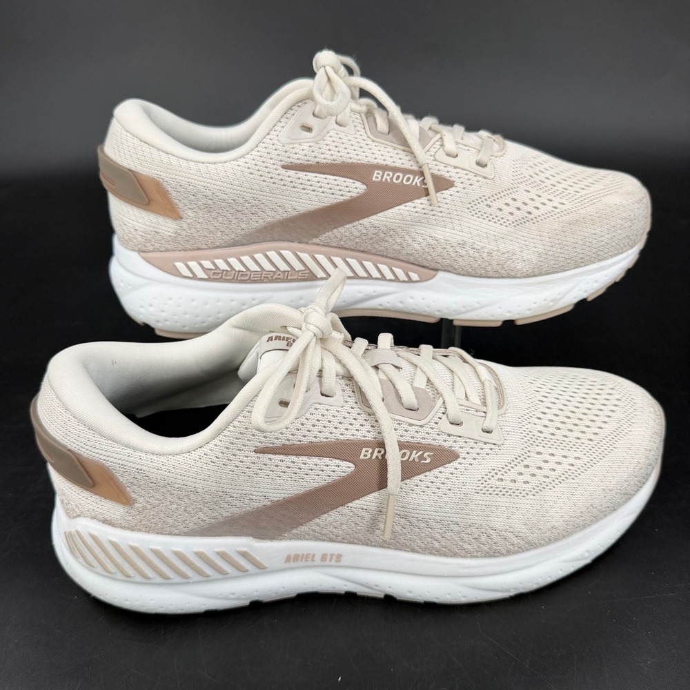 Brooks Ariel GTS 24 Running Shoes Birch Silver 1204141D135 Womens 11 Wide D